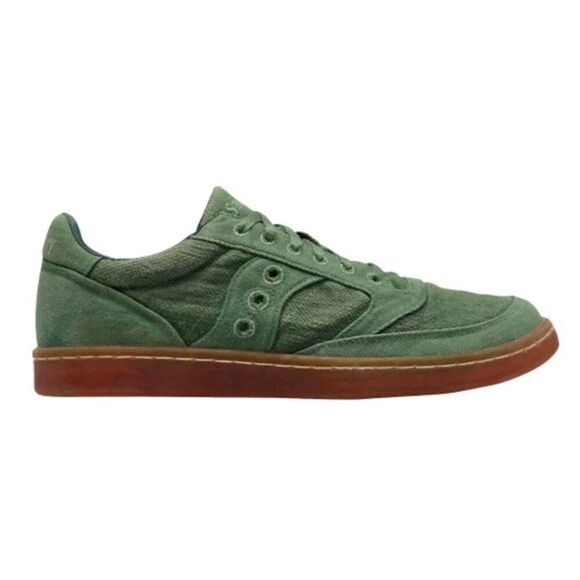 SAUCONY RARE JAZZ COURT RFG S70562-3 GREEN ORIGINALS LOW CUT SNEAKERS NIB 8.5 - Picture 1 of 13